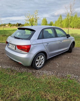 Audi A1 cena 34900 przebieg: 149271, rok produkcji 2014 z Piaski małe 326